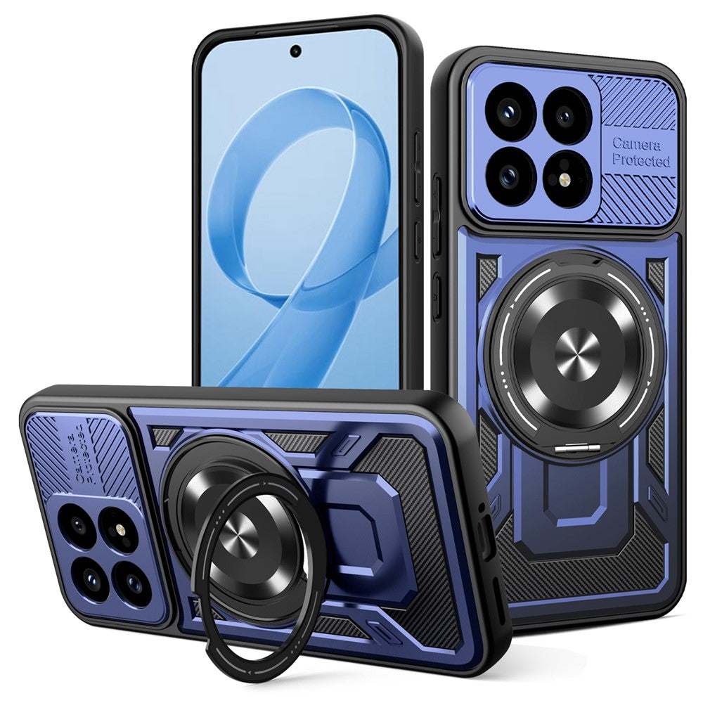 Ovitek za Xiaomi Poco F8 Pro, Techsuit, RuggedCam, Modra