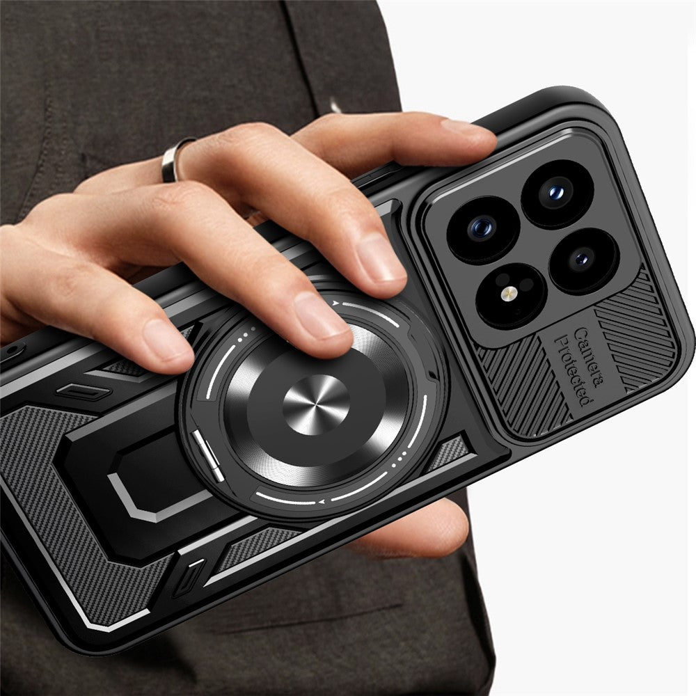 Ovitek za Xiaomi Poco F8 Pro, Techsuit, RuggedCam, Modra