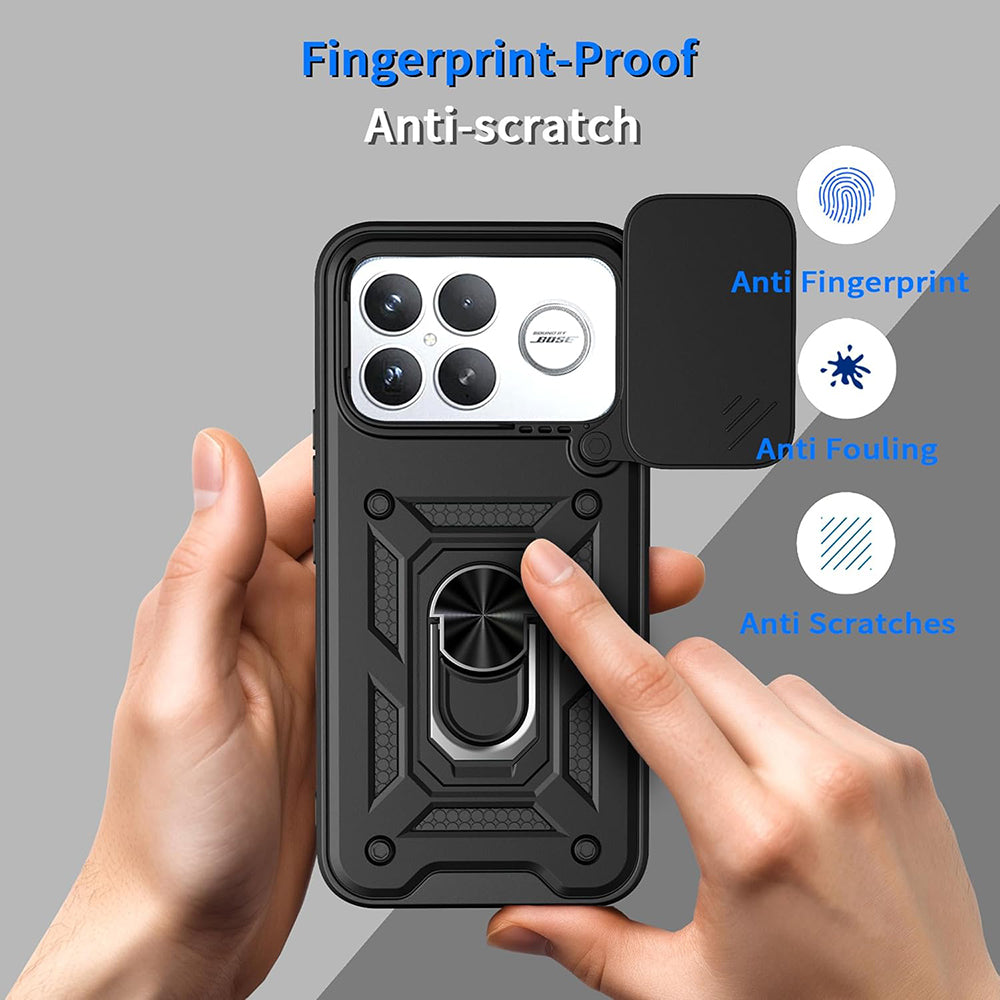 Ovitek za Xiaomi Poco F8 Ultra, Techsuit, CamShield, Modra