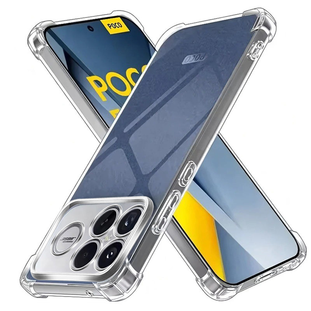Ovitek za Xiaomi Poco F8 Ultra, Techsuit, Shockproof Clear, Prozoren