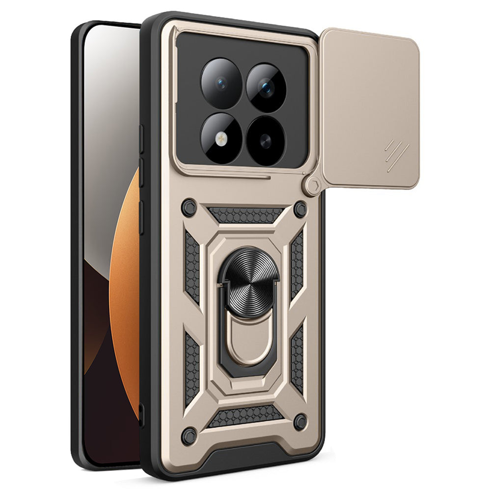Ovitek za Xiaomi Poco M8 Pro / Redmi Note 15 Pro+ 5G, Techsuit, CamShield, Zlat