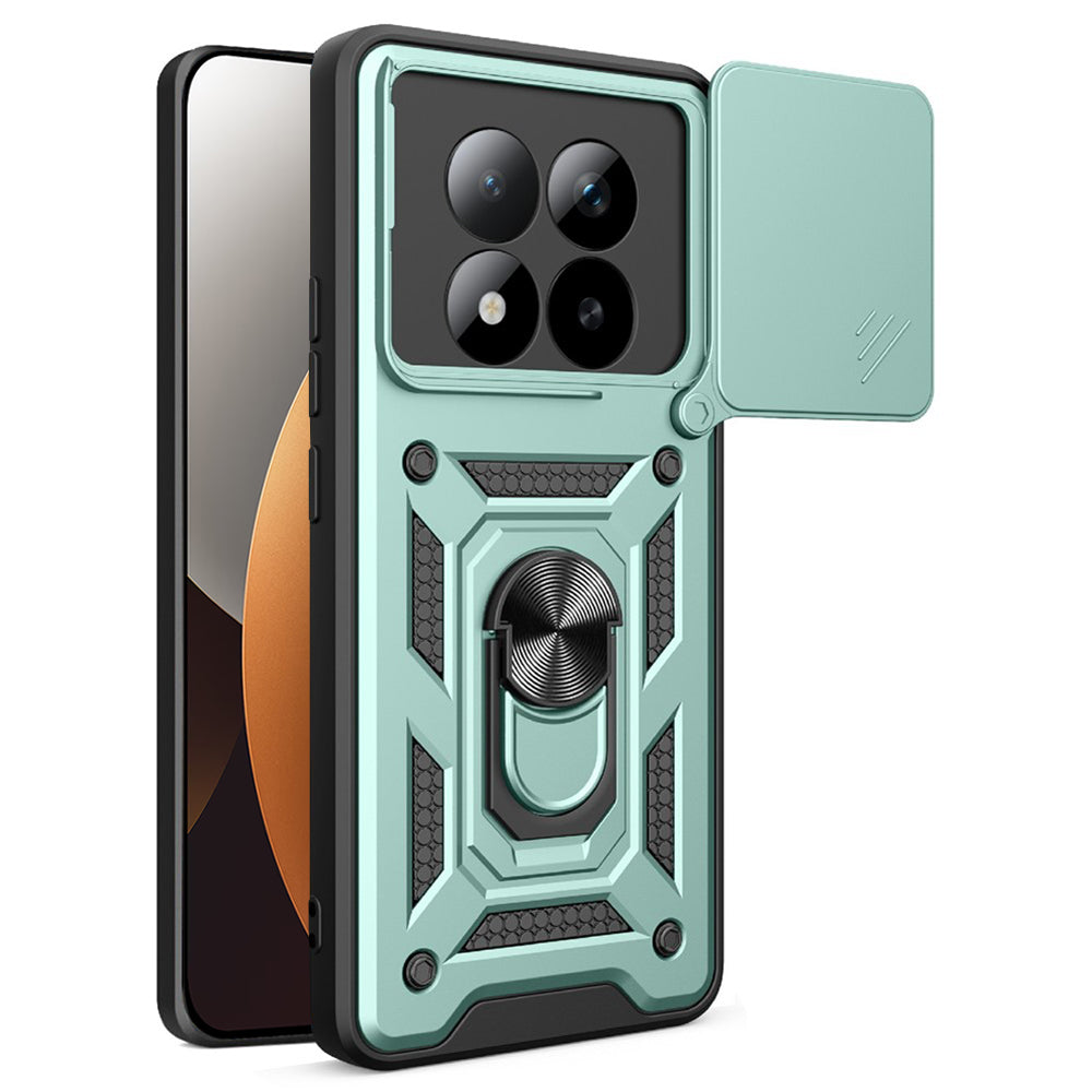 Ovitek za Xiaomi Poco M8 Pro / Redmi Note 15 Pro+ 5G, Techsuit, CamShield, Zelen