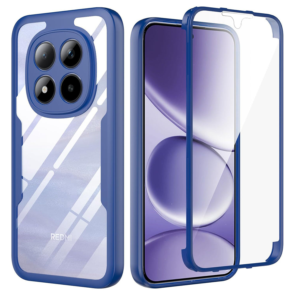Ovitek za Xiaomi Poco M8 Pro / Redmi Note 15 Pro+ 5G, Techsuit, ColorVerse 360, Modra