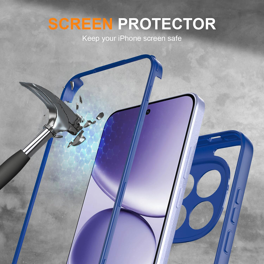 Ovitek za Xiaomi Poco M8 Pro / Redmi Note 15 Pro+ 5G, Techsuit, ColorVerse 360, Modra