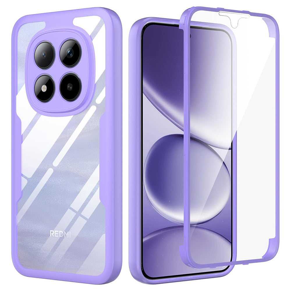 Ovitek za Xiaomi Poco M8 Pro / Redmi Note 15 Pro+ 5G, Techsuit, ColorVerse 360, Vijolična