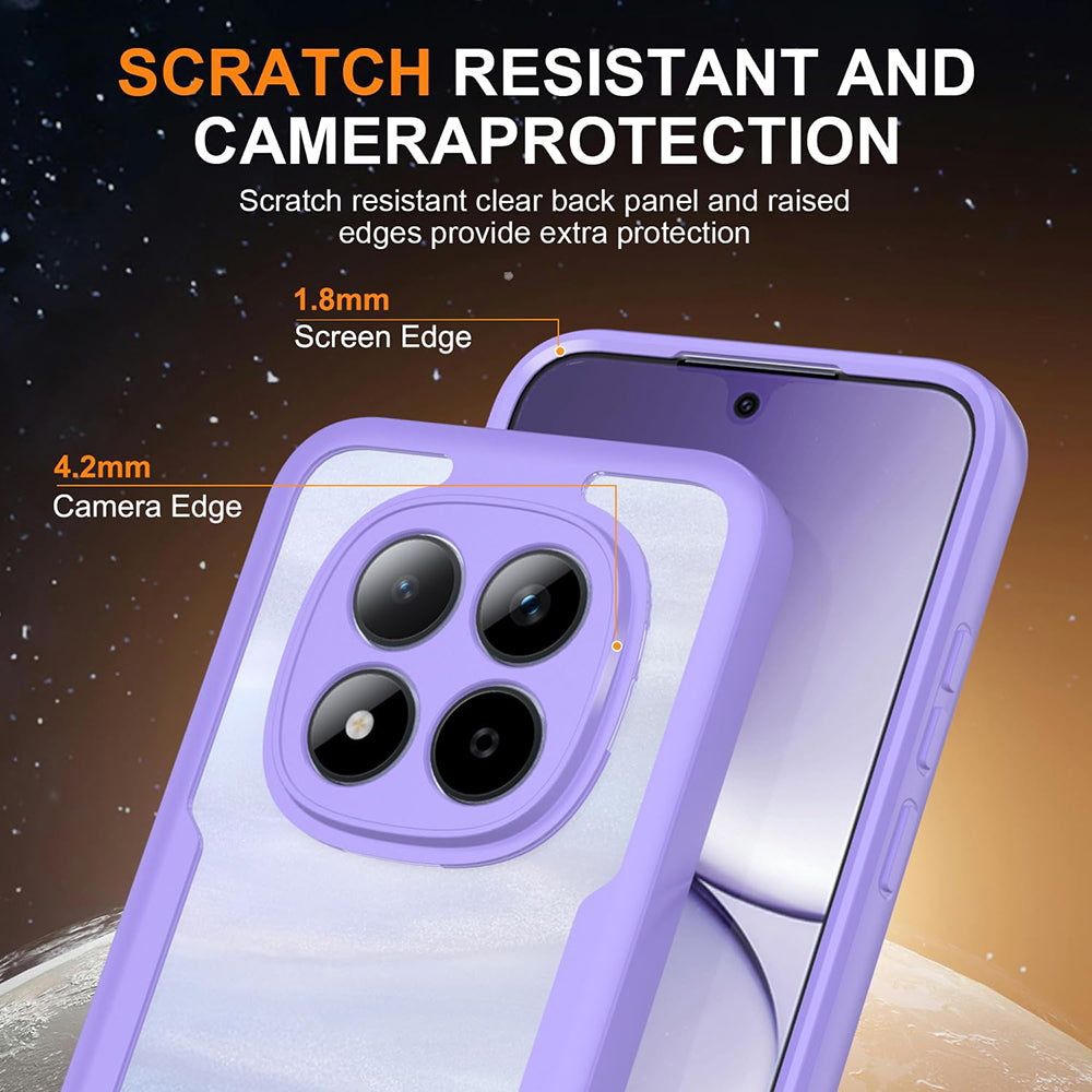 Ovitek za Xiaomi Poco M8 Pro / Redmi Note 15 Pro+ 5G, Techsuit, ColorVerse 360, Vijolična