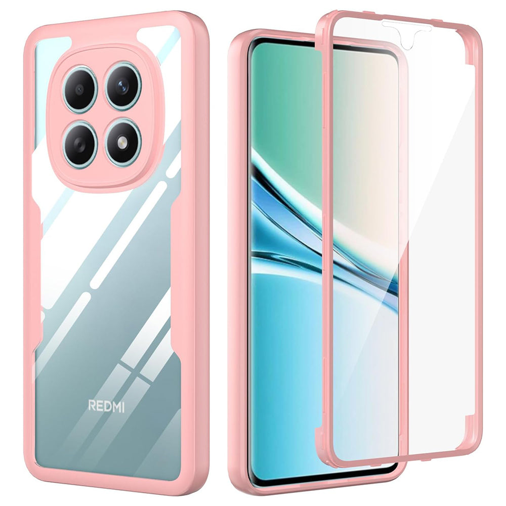 Ovitek za Xiaomi Poco M8 / Redmi Note 15 5G, Techsuit, ColorVerse 360, Roza