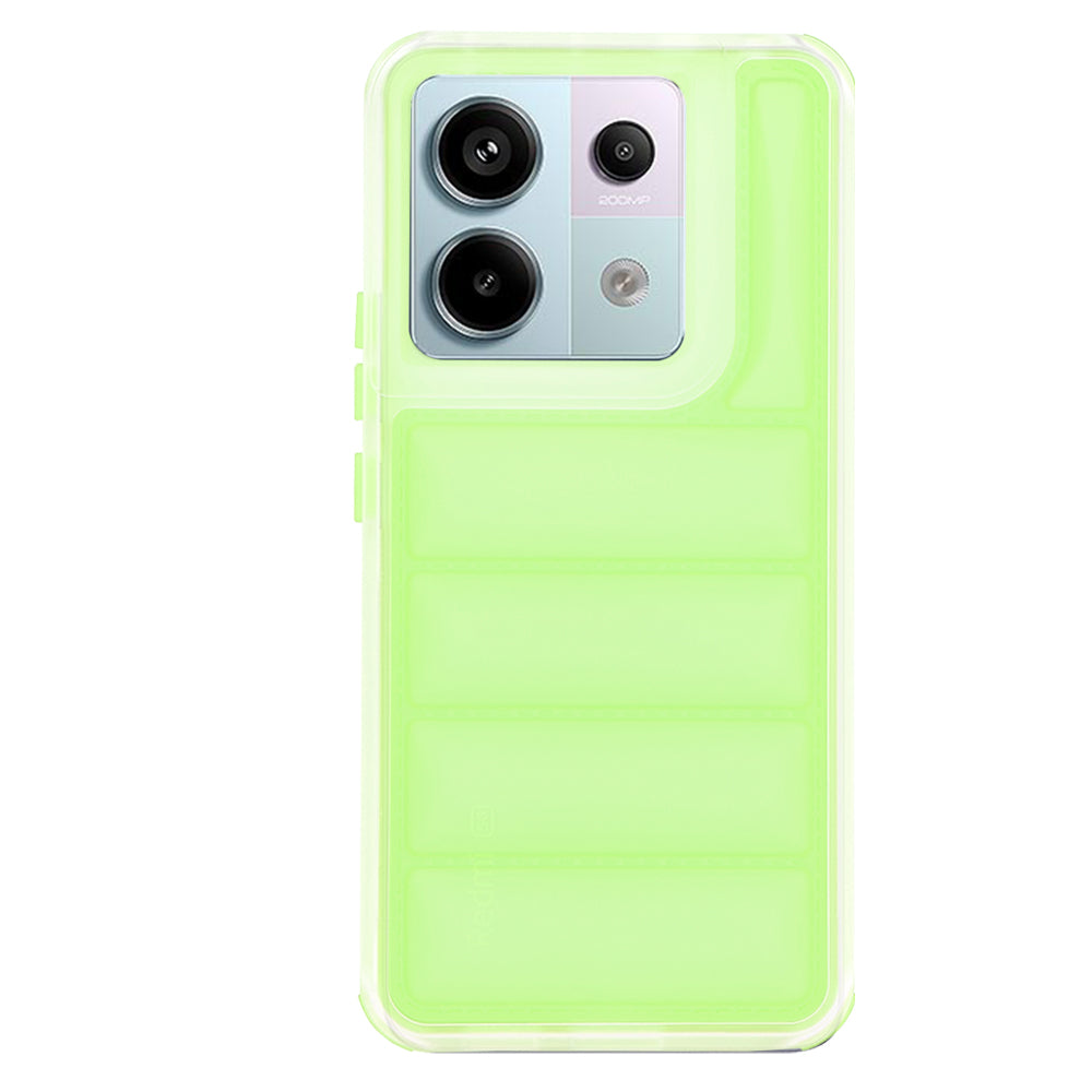 Ovitek za Xiaomi Poco X6 / Note 13 Pro 5G, Techsuit, Wave Shield, Zeleno