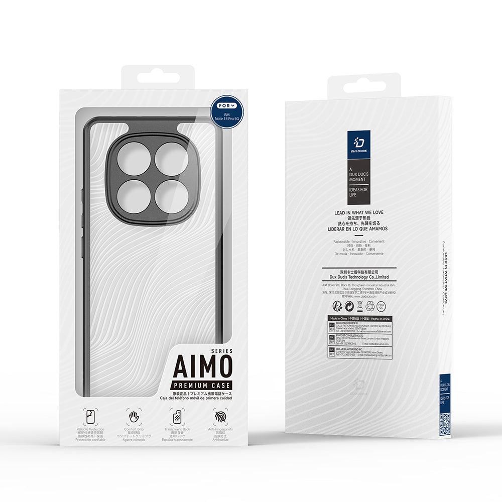 Ovitek za Xiaomi Poco X6 / Redmi Note 13 Pro 5G, DUX DUCIS, Aimo, črn