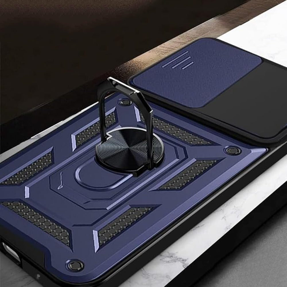 Ovitek za Xiaomi Poco X6 / Redmi Note 13 Pro 5G, Techsuit, CamShield, Zelen