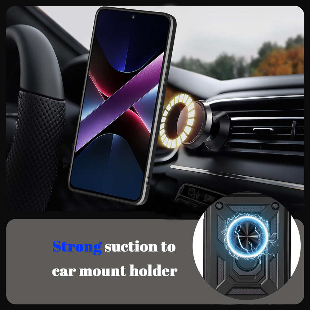 Ovitek za Xiaomi Poco X8 Pro Max, Techsuit, CamShield, Zlata