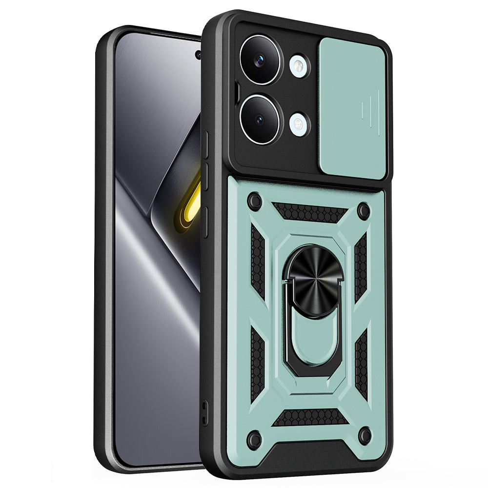 Ovitek za Xiaomi Poco X8 Pro Max, Techsuit, CamShield, Zelen