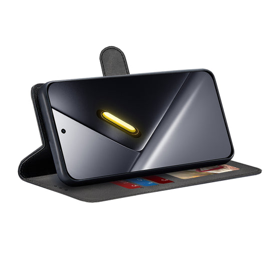 Ovitek za Xiaomi Poco X8 Pro Max, Techsuit, Diary Book, Črn