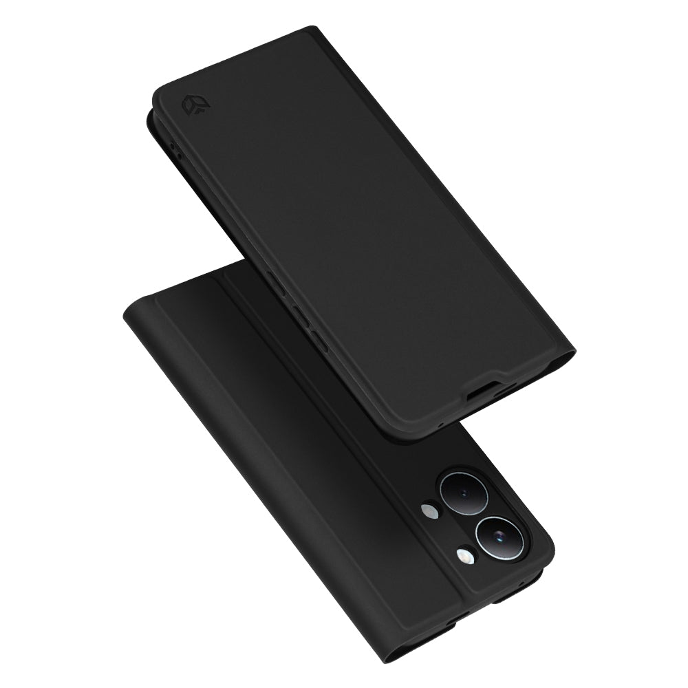 Ovitek za Xiaomi Poco X8 Pro Max, Techsuit, Magskin Book, črn