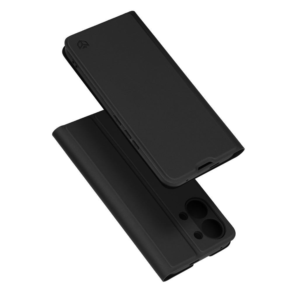 Ovitek za Xiaomi Poco X8 Pro Max, Techsuit, Magskin Book, črn