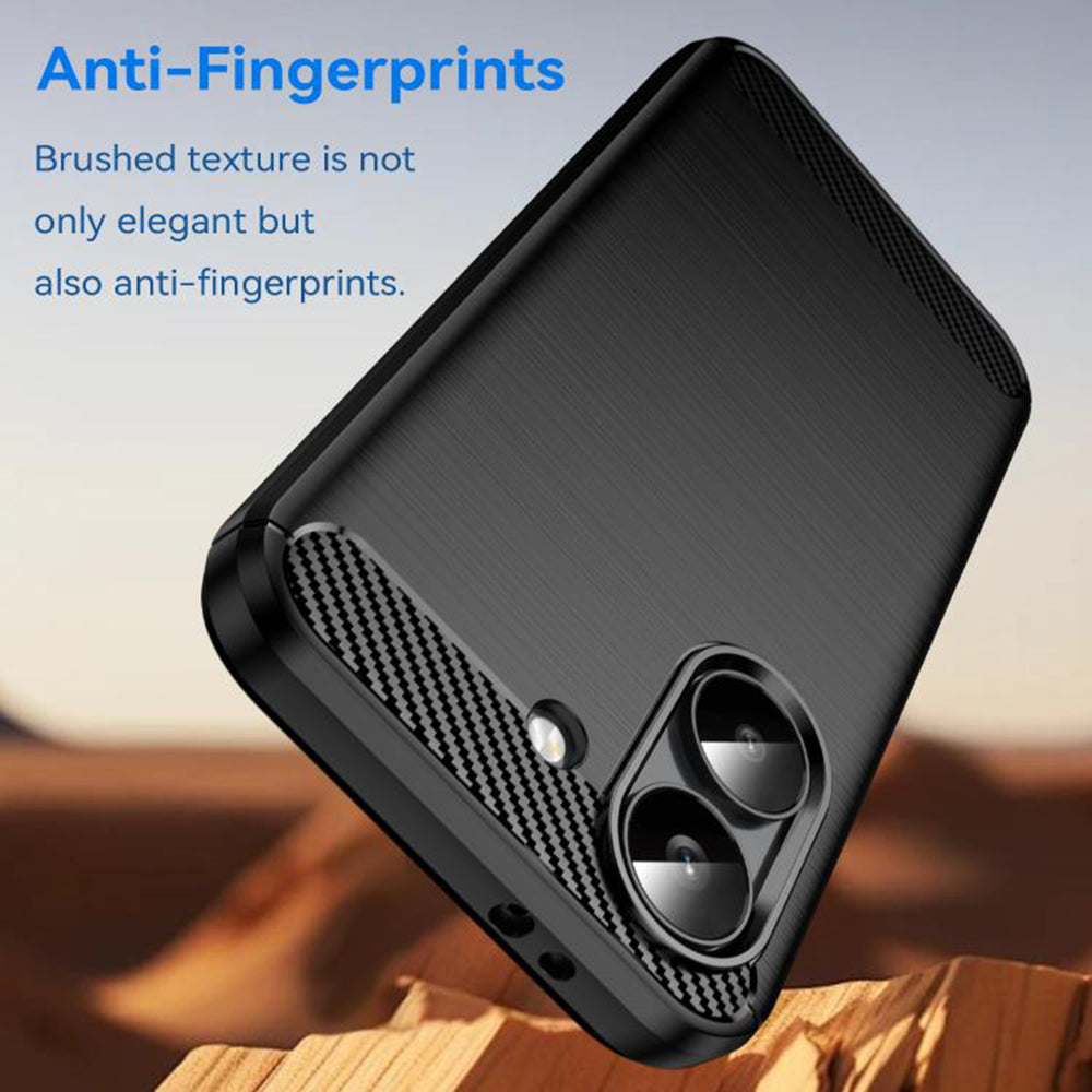 Ovitek za Xiaomi Poco X8 Pro, Techsuit, Carbon, Črn