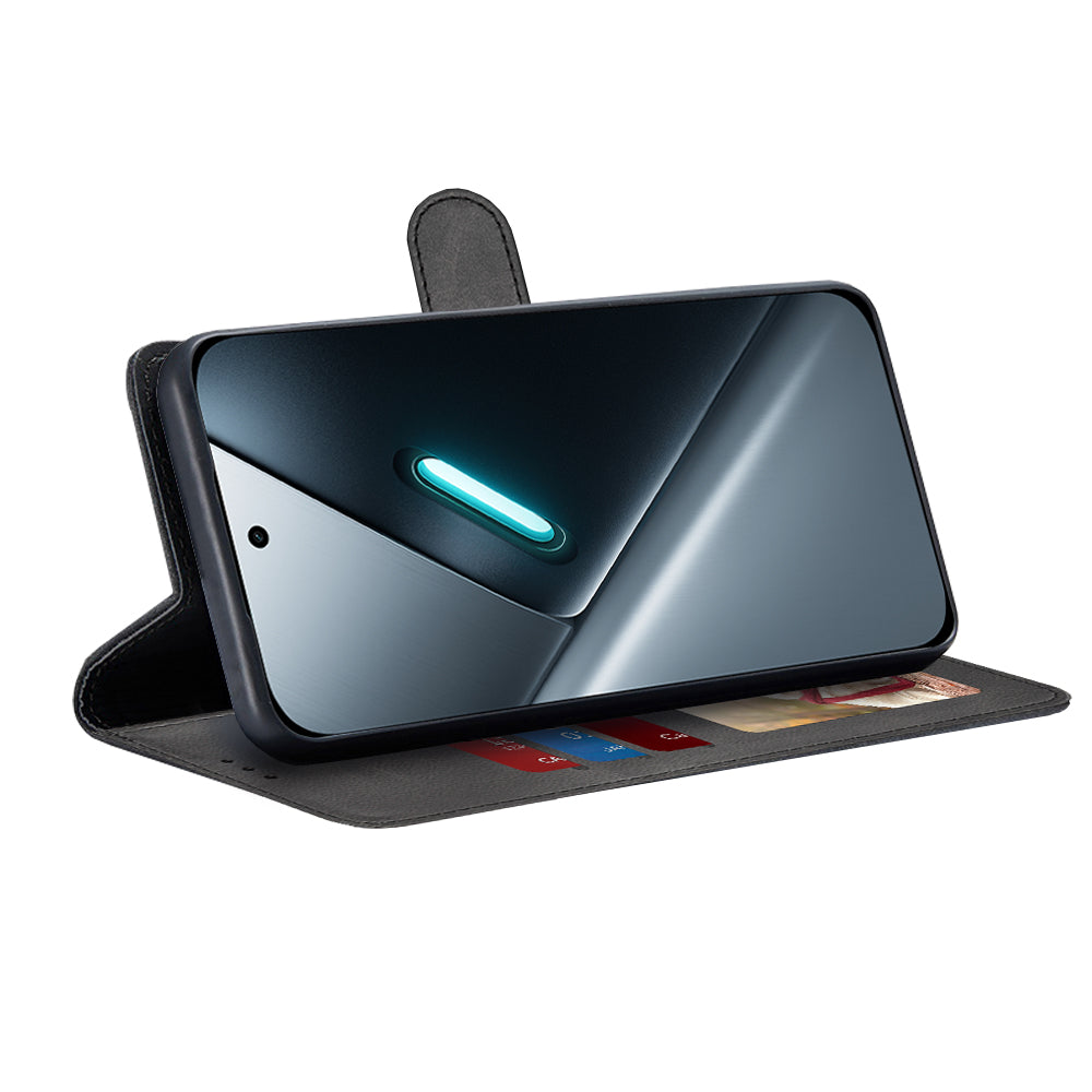 Ovitek za Xiaomi Poco X8 Pro, Techsuit, Diary Book, Črn