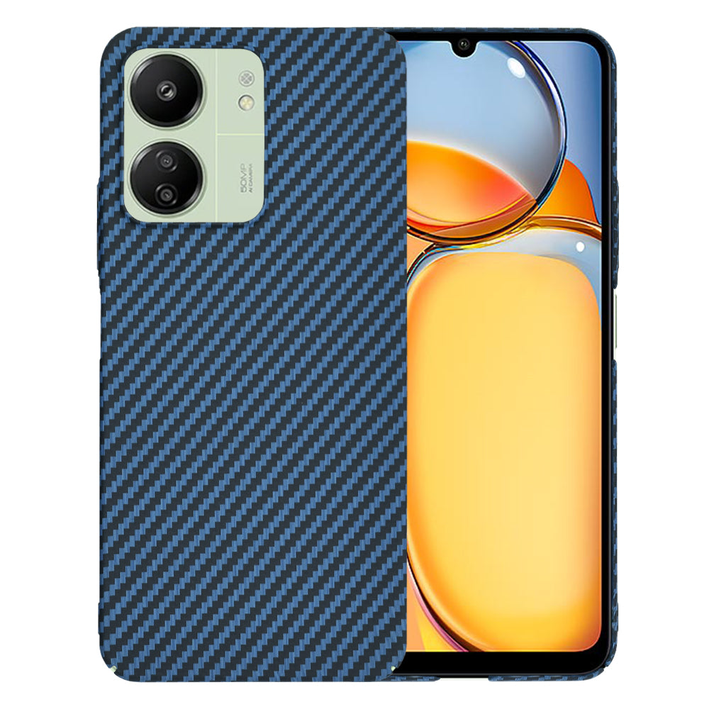 Ovitek za Xiaomi Redmi 13C 5G / 13C / Poco C65, Techsuit, Carbonite FiberShell, turkizna