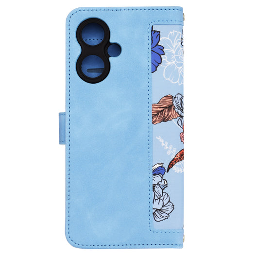 Ovitek za Xiaomi Redmi 13C 5G, Techsuit, FlipCraft, modra