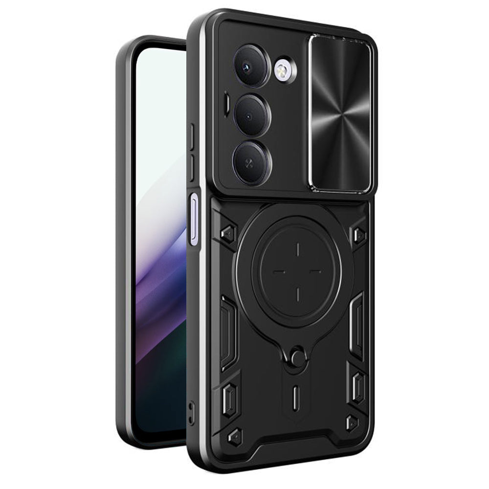 Ovitek za Xiaomi Redmi 15 5G / 15 4G, Techsuit, CamGuard Pro, Črn