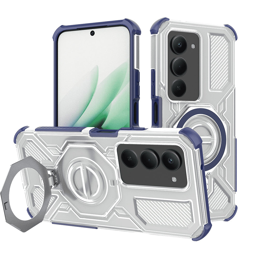 Ovitek za Xiaomi Redmi 15 5G / 15 4G, Techsuit, Carbon Shield Pro, Modra
