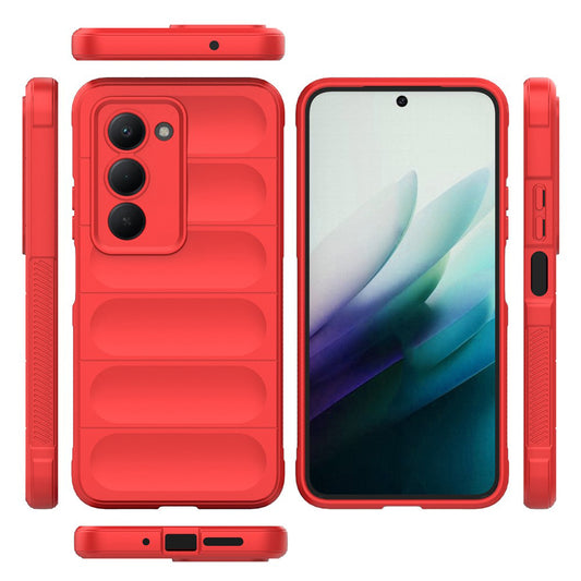 Ovitek za Xiaomi Redmi 15 5G / 15 4G, Techsuit, Magic Shield, Rdeča