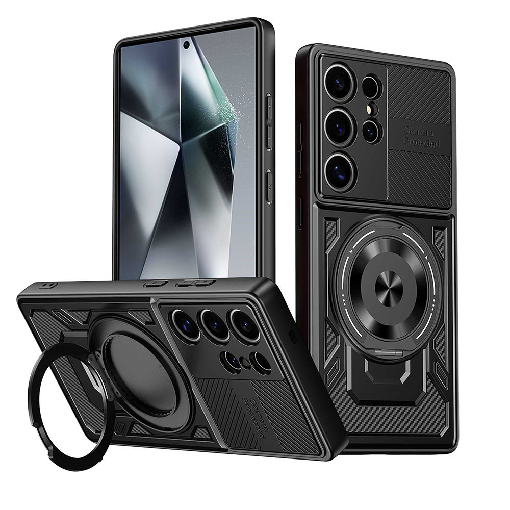 Ovitek za Xiaomi Redmi 15C 5G / 15C 4G, Techsuit, RuggedCam, Črn