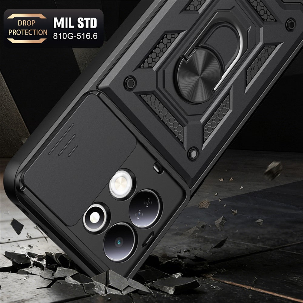 Ovitek za Xiaomi Redmi 17 5G / 17 4G, Techsuit, CamShield, Zlata