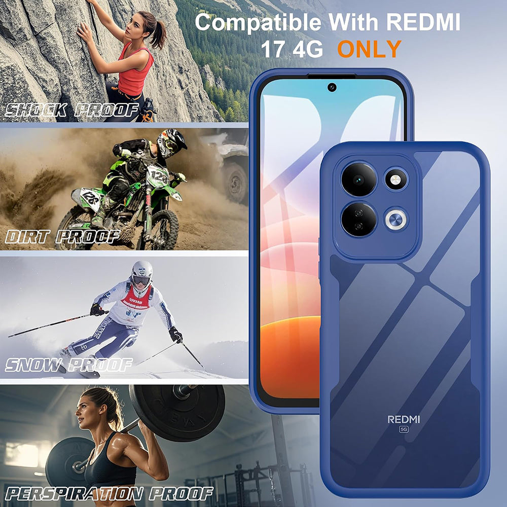 Ovitek za Xiaomi Redmi 17 5G / 17 4G, Techsuit, ColorVerse 360, Črn