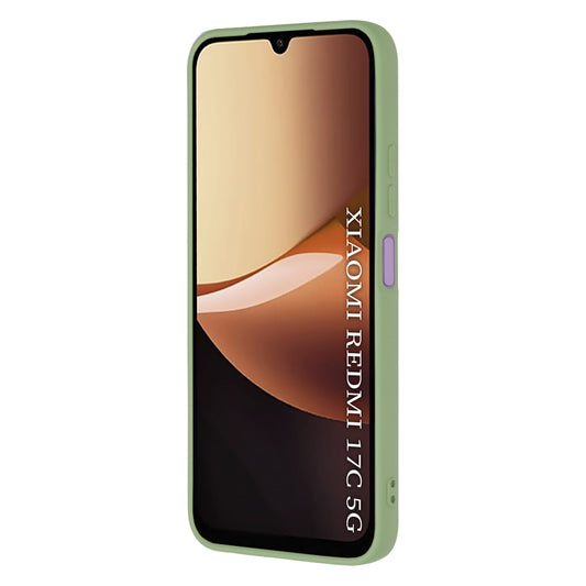 Ovitek za Xiaomi Redmi 17C 5G, Techsuit, SoftFlex, svetlo zelena
