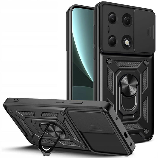 Ovitek za Xiaomi Redmi Note 13 Pro 4G / M6 Pro, Tech-Protect, CamShield Pro, črn