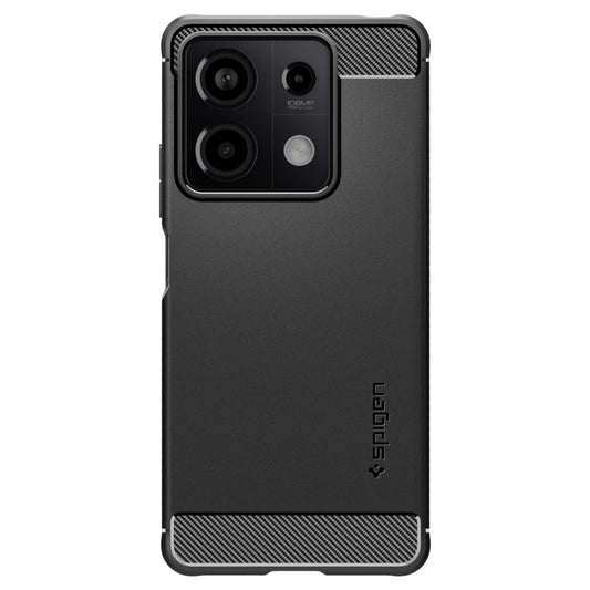 Ovitek za Xiaomi Redmi Note 13 5G, Spigen, Rugged Armor, Črn ACS07665
