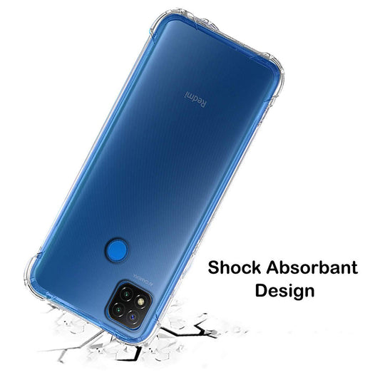 Ovitek za Xiaomi Redmi 9C NFC / 9C, Techsuit, odporen na udarce, prozoren