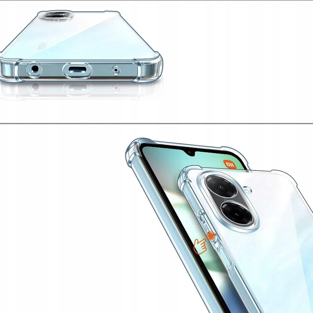 Ovitek za Xiaomi Redmi A5 4G (Standard), Techsuit, Proti udarcem Prozoren