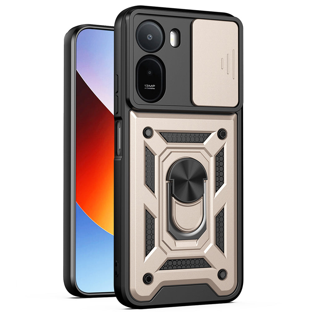 Ovitek za Xiaomi Redmi A7 Pro 4G, Techsuit, CamShield, Zlata