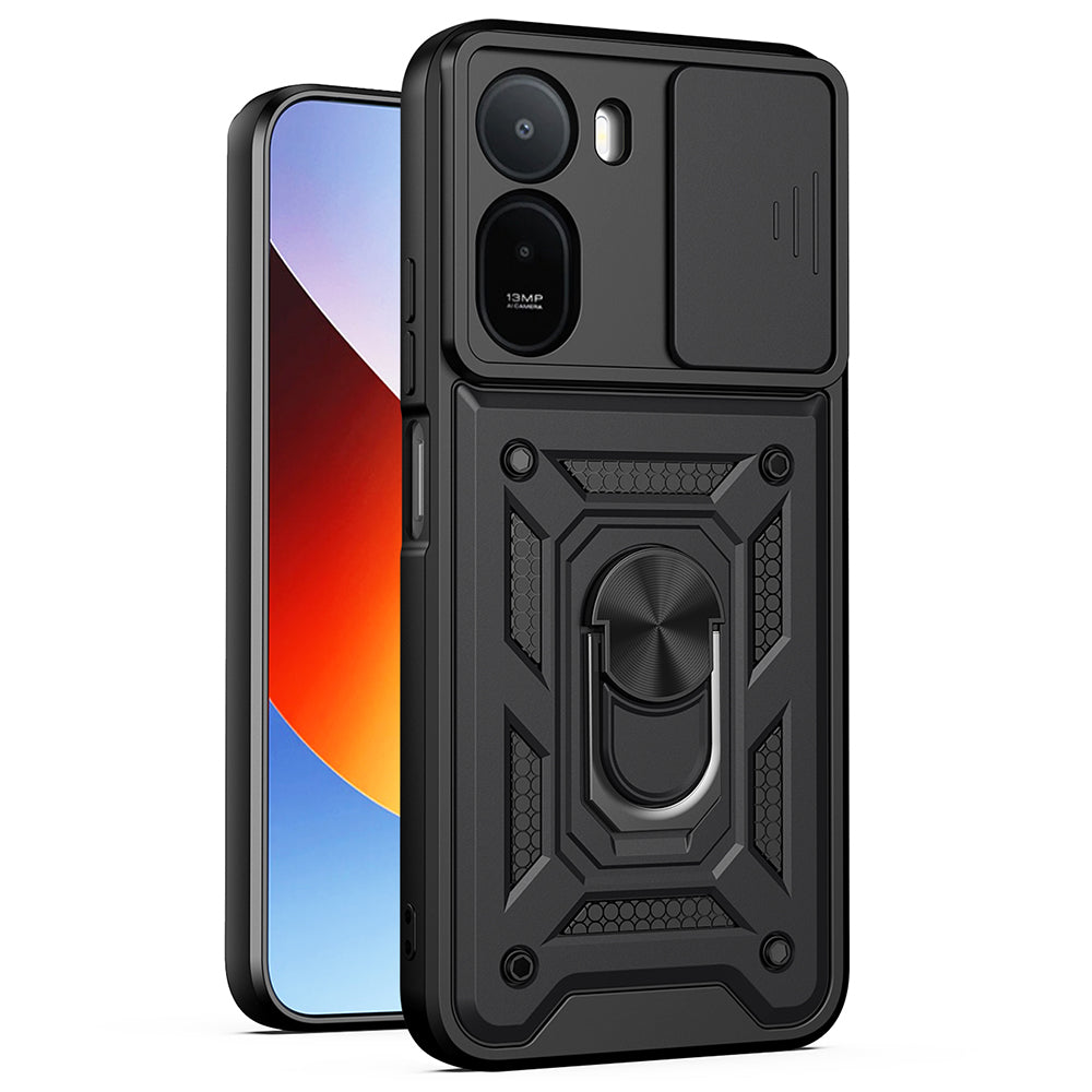 Ovitek za Xiaomi Redmi A7 Pro 4G, Techsuit, CamShield, Črn