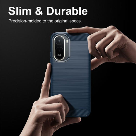 Ovitek za Xiaomi Redmi A7 Pro 4G, Techsuit, Karbon, Modra