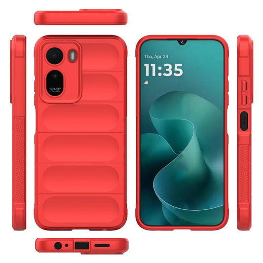 Ovitek za Xiaomi Redmi A7 Pro 4G, Techsuit, Magic Shield, rdeč