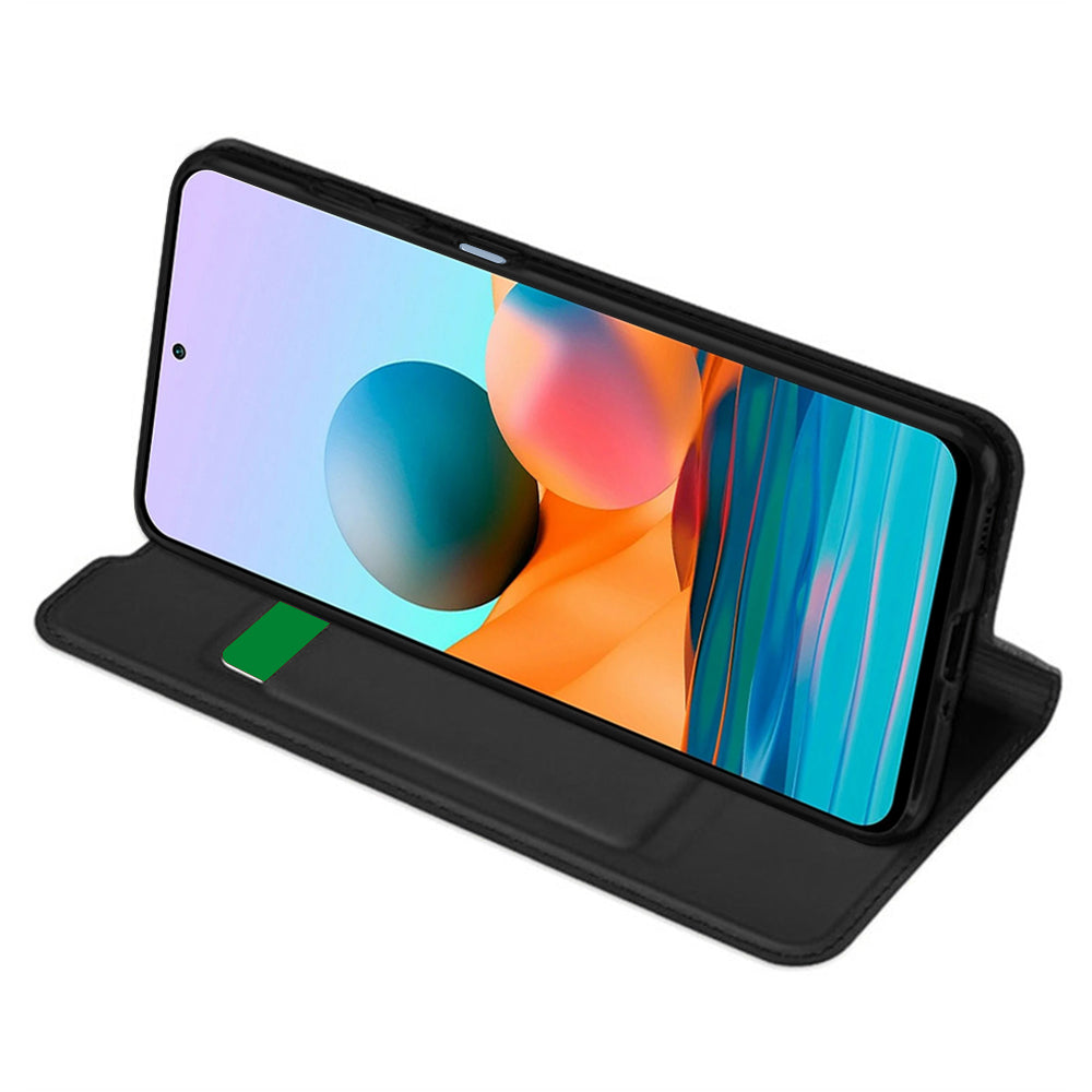 Ovitek za Xiaomi Redmi Note 10 Pro Max / Note 10 Pro, Techsuit, Magskin Book, črn