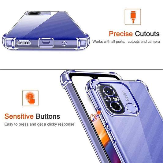 Ovitek za Xiaomi Redmi Note 12 Pro 4G / Note 11 Pro 5G / Note 11 Pro, Techsuit, odporen na udarce, prozoren