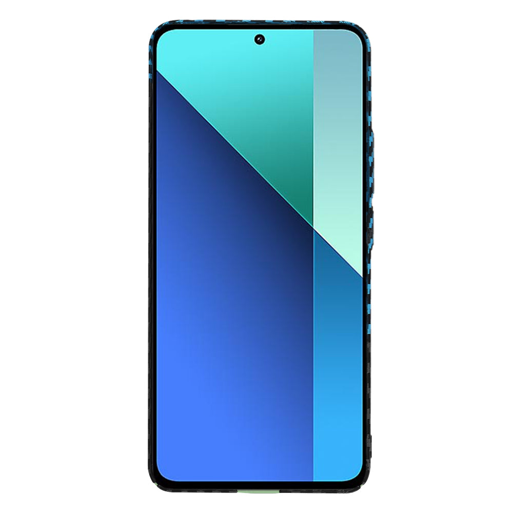Ovitek za Xiaomi Redmi Note 13 4G, Techsuit, Carbonite FiberShell, Črna Bleu