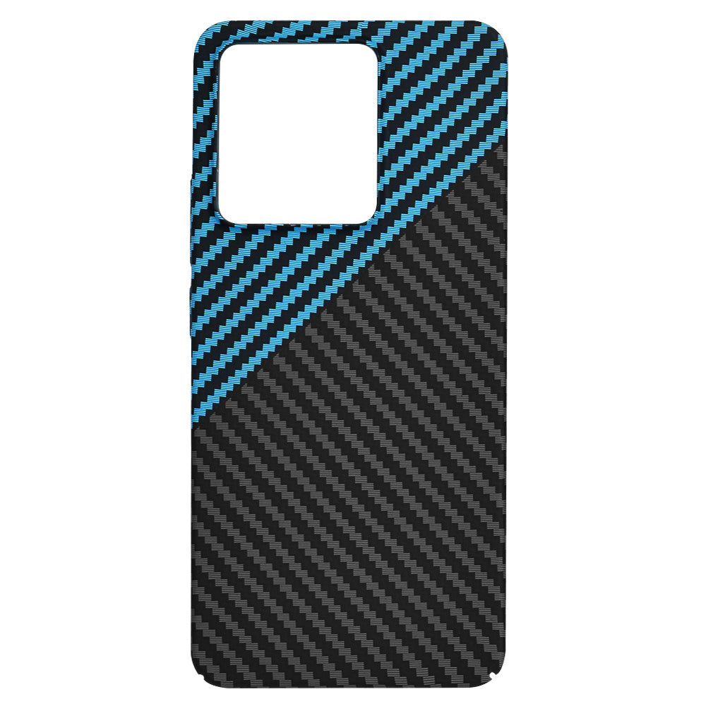 Ovitek za Xiaomi Redmi Note 13 4G, Techsuit, Carbonite FiberShell, Črna Bleu