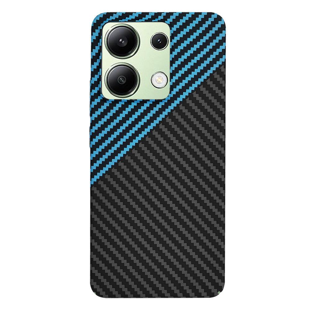 Ovitek za Xiaomi Redmi Note 13 4G, Techsuit, Carbonite FiberShell, Črna Bleu