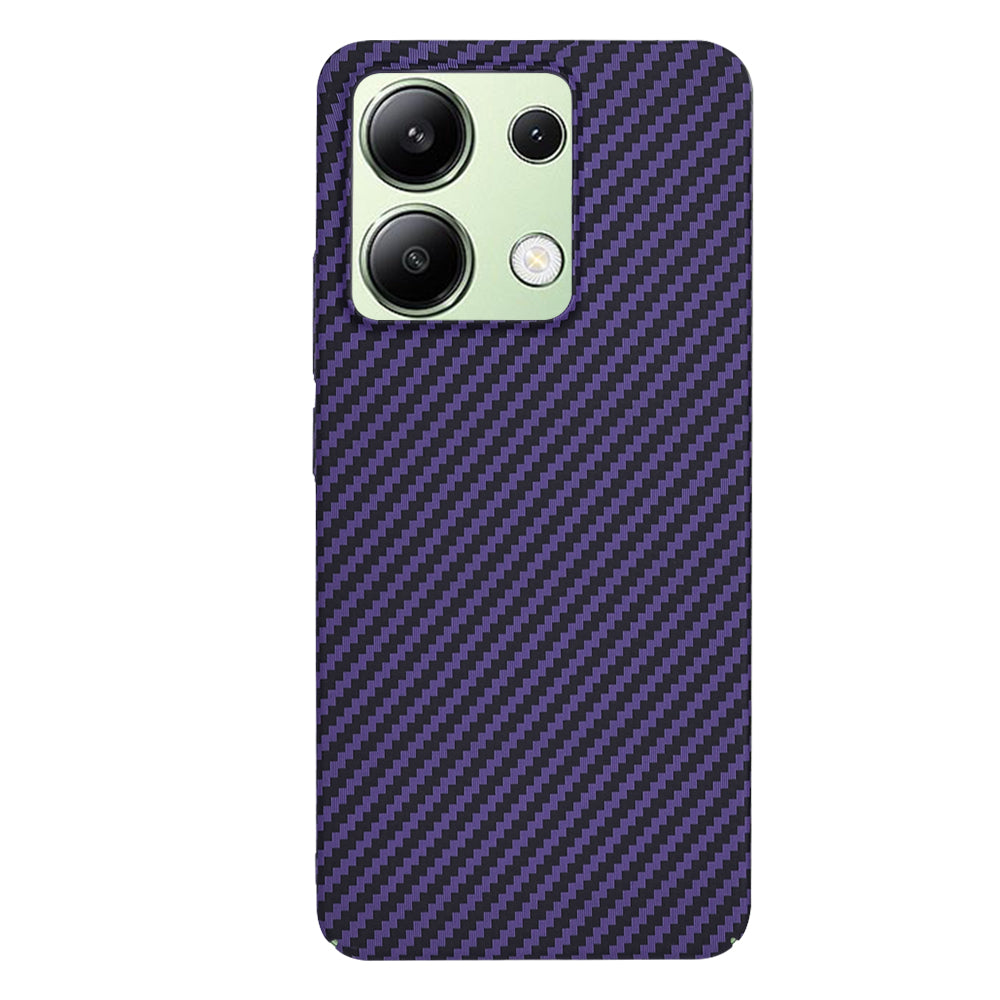 Ovitek za Xiaomi Redmi Note 13 4G, Techsuit, Carbonite FiberShell, Vijoličen