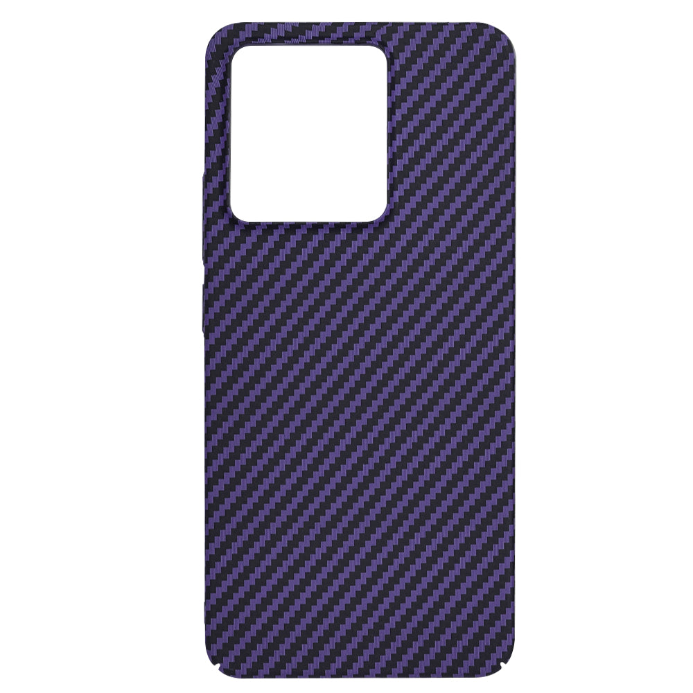 Ovitek za Xiaomi Redmi Note 13 4G, Techsuit, Carbonite FiberShell, Vijoličen