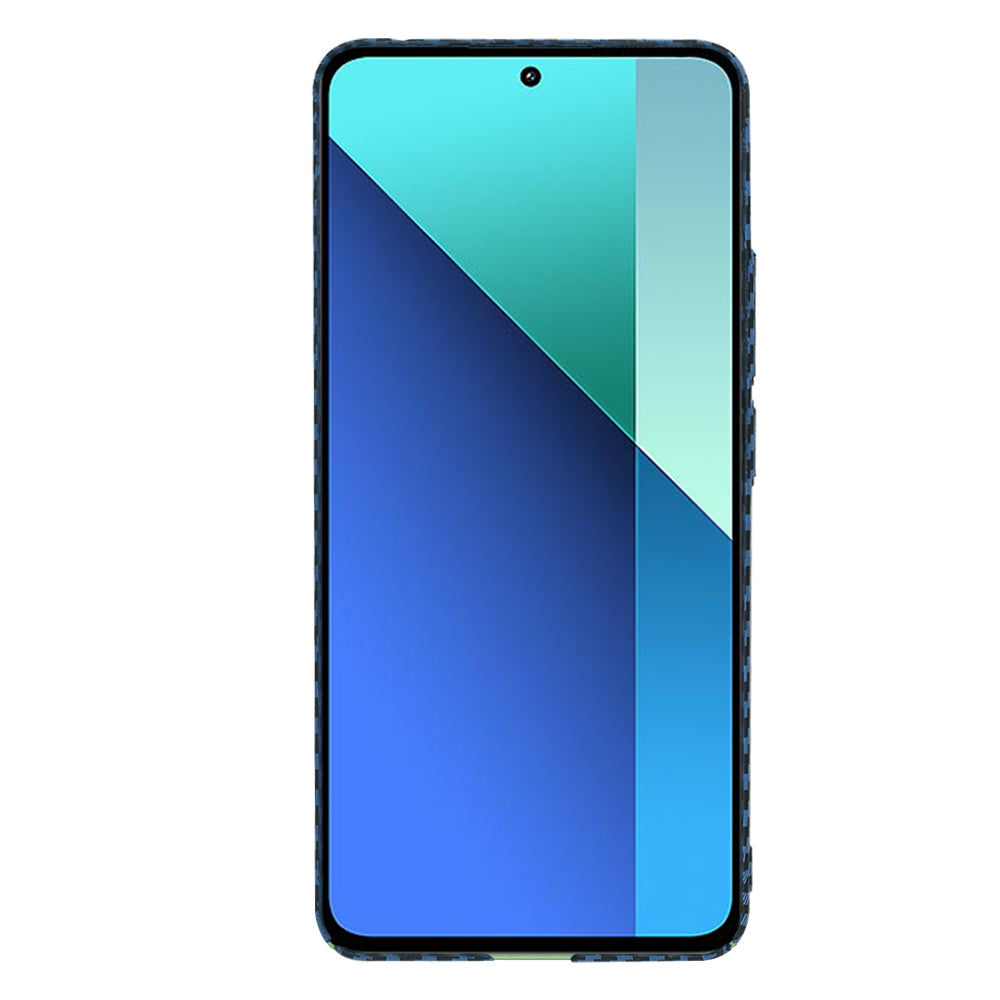 Ovitek za Xiaomi Redmi Note 13 4G, Techsuit, Carbonite FiberShell, turkizna