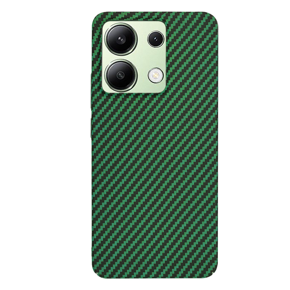 Ovitek za Xiaomi Redmi Note 13 4G, Techsuit, Carbonite FiberShell, Zelen