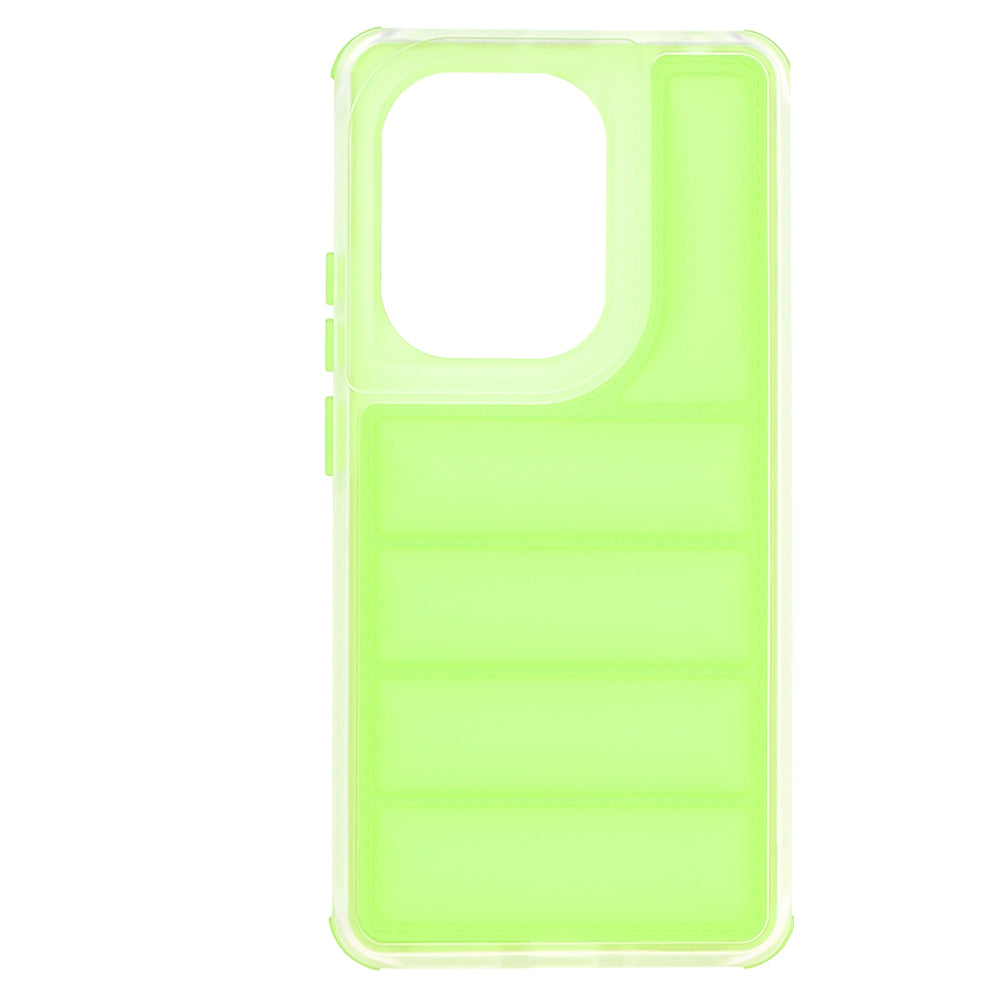 Ovitek za Xiaomi Redmi Note 13 Pro 4G / Poco M6 Pro 4G, Techsuit, Wave Shield, Zelen