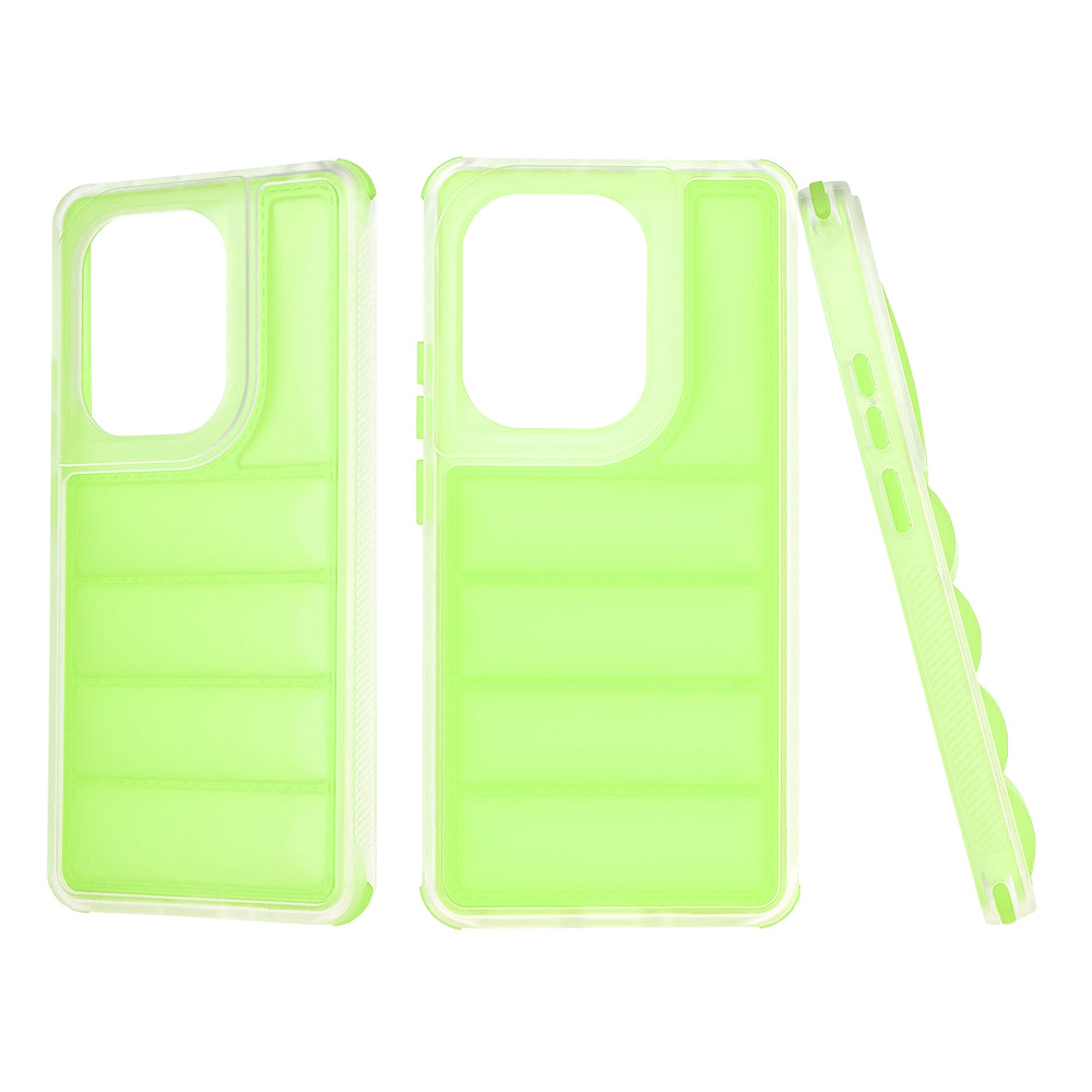 Ovitek za Xiaomi Redmi Note 13 Pro 4G / Poco M6 Pro 4G, Techsuit, Wave Shield, Zelen