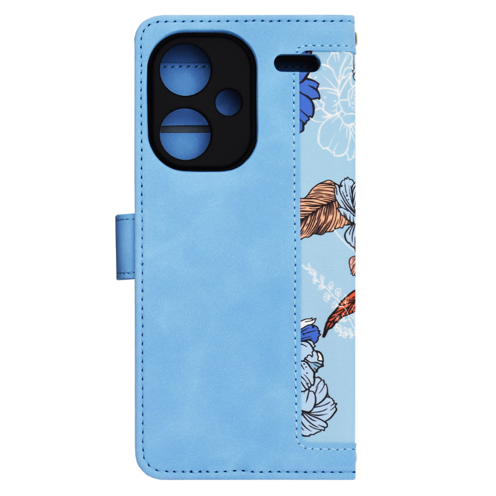 Ovitek za Xiaomi Redmi Note 13 Pro+, Techsuit, FlipCraft, modra